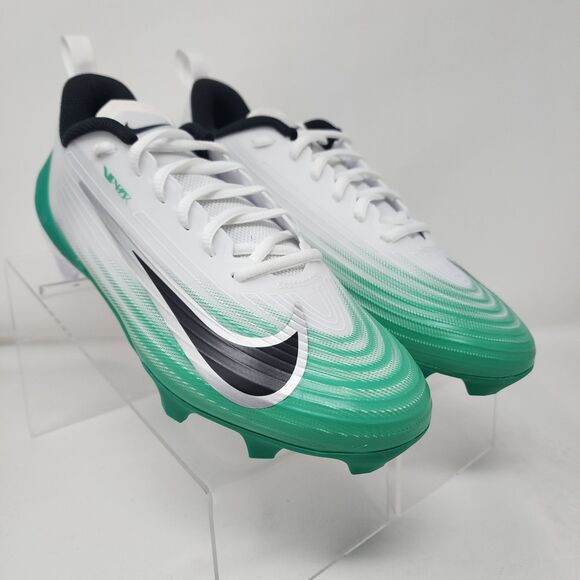 Nike Vapor Speed 3 Football Cleats Mens 8 White Stadium Green Performance Shoes - Picture 1 of 8